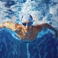 Male swimmer butterfly stroke athletic performance endurance - bterlif vitality supplement